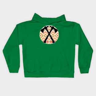 Tomahawk Pattern - 4 Kids Hoodie